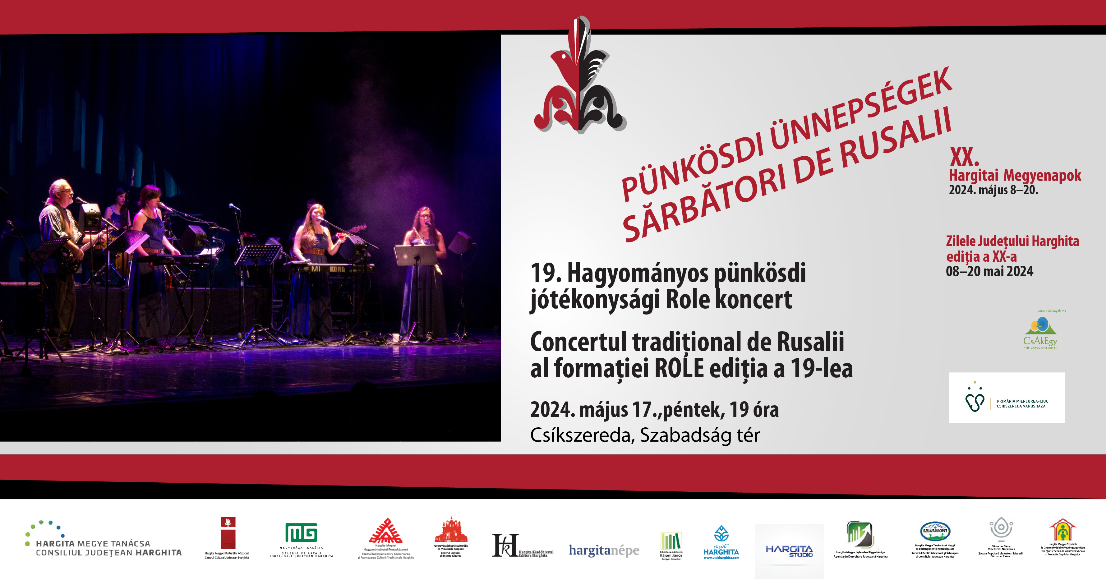Concertul tradițional de Rusalii al formației ROLE ediția a 19-lea