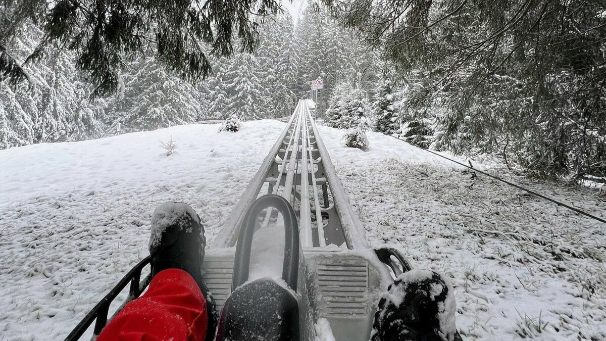 Bobsleigh track - Red Lake